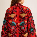 Suzani Indian Embroidery Jacket Boho Vintage Style Ethnic Festival Wear Handcrafted Outerwear