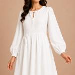 White Cotton Maxi Dress, Indian Printed Summer Dress, Boho Handmade Cotton Women Dress